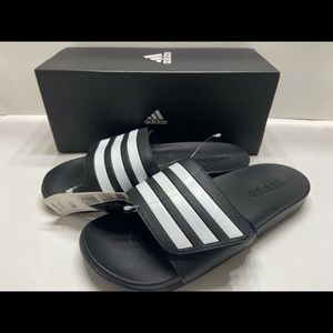 NEW Adidas Adilette Adjustable Slide Sandals 8-13